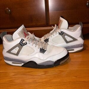 2012 Jordan 4 White Cement